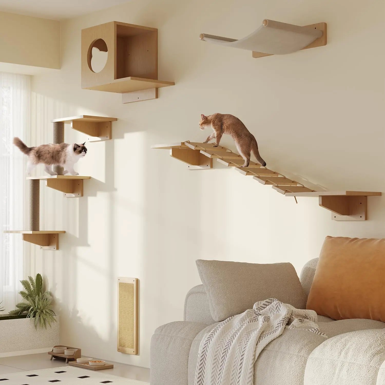 EasyCo Quality Cat Shelves