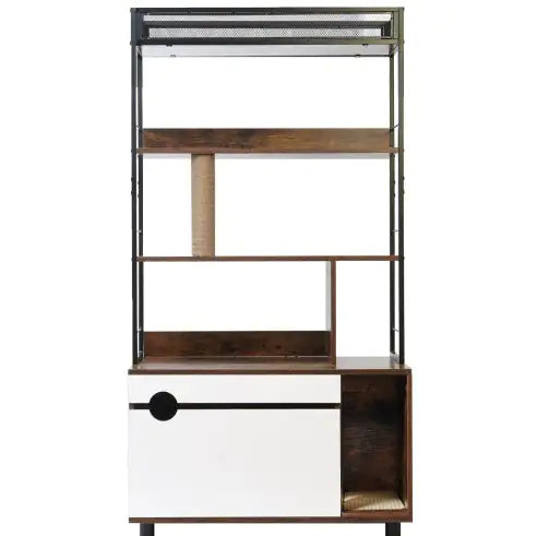 EasyCo Modern Cat Condo Shelf