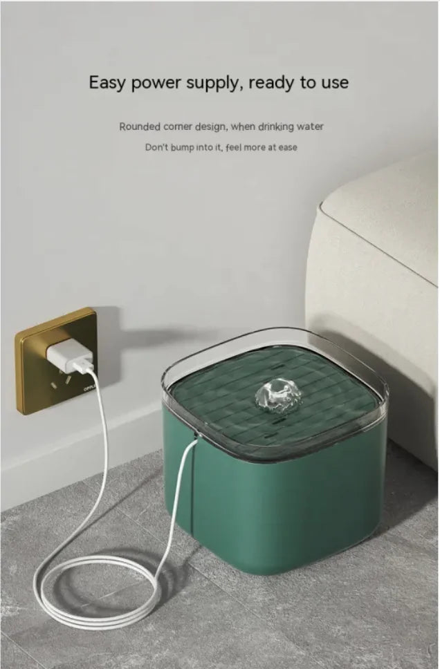 EasyCo Plug-in Cat Feeder with Anti-Dry Burn Protection